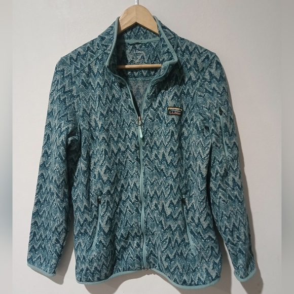 L.L. Bean Sweater Fleece Full-Zip Jacket Women's Size: XL - Picture 2 of 8
